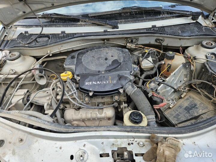 Разбор renault logan 1.6 K7MF710 2009