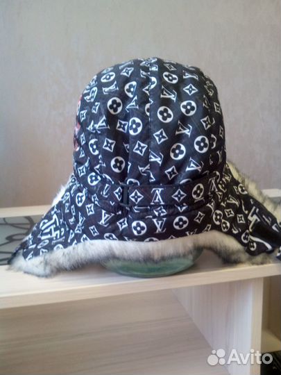 Женская шапка-ушанка