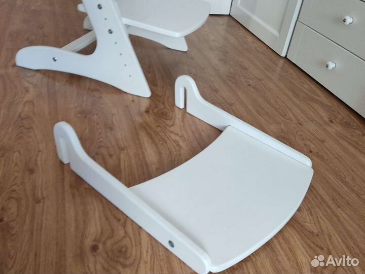 Стол накладной от стула Растишка белый