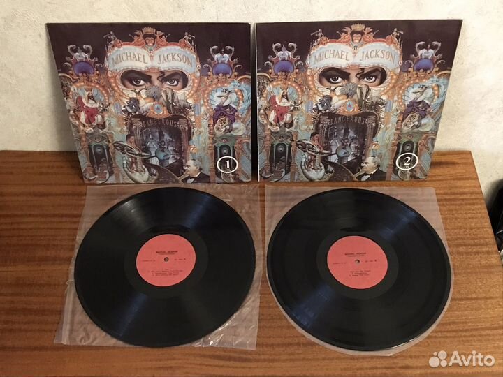 2LP Michael Jackson 1991 Dangerous 1-2