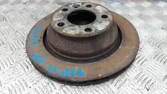 Диск тормозной задний volkswagen touareg 7L (3AD12