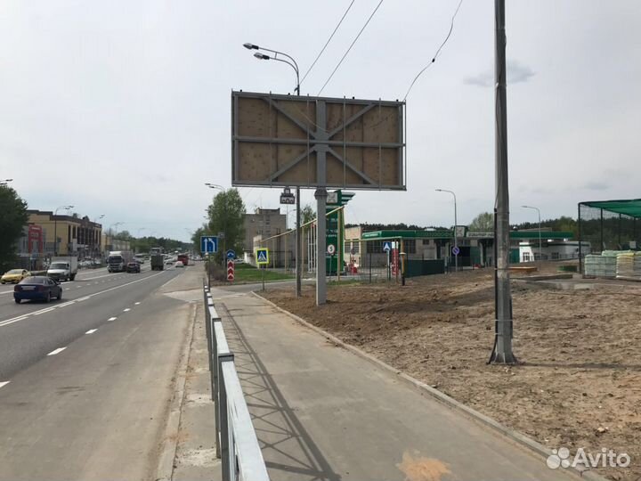 Рекламная конструкция (еврощит 6*3)