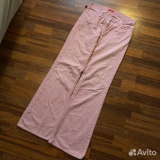 Джинсы клеш hello kitty pink juicy couture type