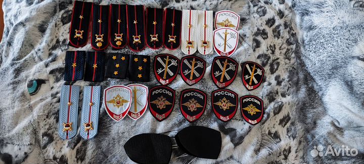Шевроны и погоны мвд