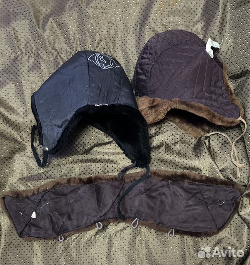 Шапка детская зимняя СССР 2 шт. Воротник