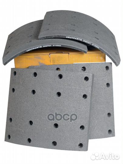 Z10707 накладки торм.STD 19932 19.0(413x203)(С