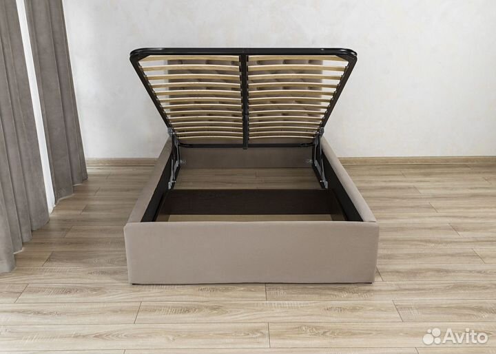 Кровать 120х200 с подъемным механизмом барокко