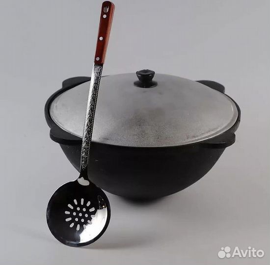 Чугунный казан 10 литров