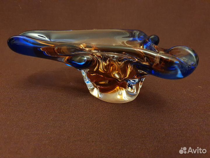 Вазы цветное стекло Чехия