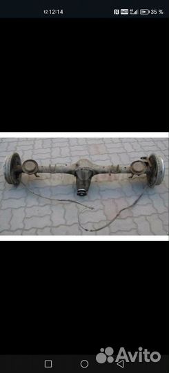 Задний мост в сборе ваз 2107