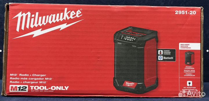 Bluetooth колонка Milwaukee 2951-20 радио и з/y