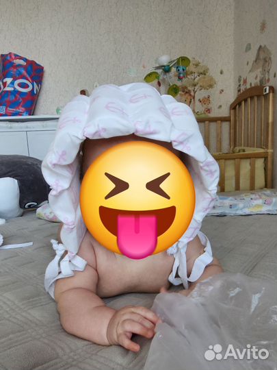 Чепчик для купания новорожденного