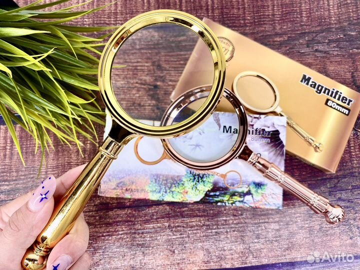 Лупа для чтения увеличивает в 6 раз