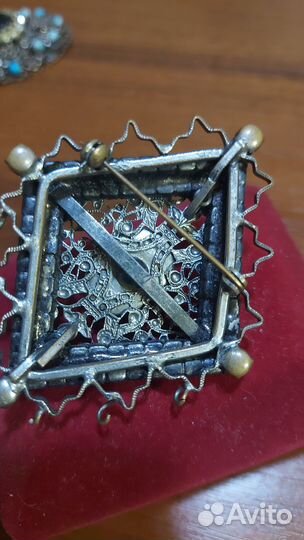 Винтажная брошь