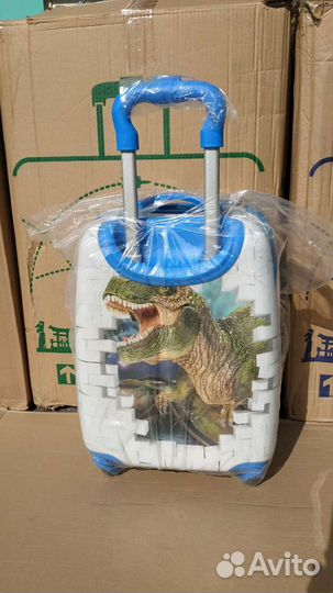 Чемодан детский динозавр