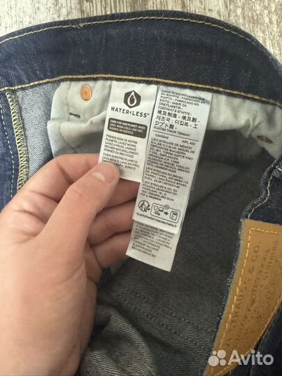 Джинсы мужские levis 511 w36