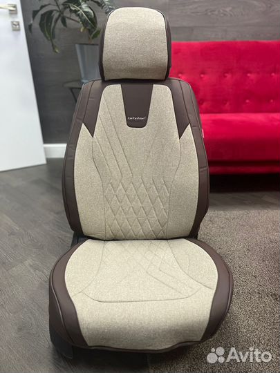 Автомобильные 5D чехлы премиум на Киа Оптима 2019