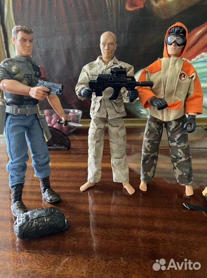 Фигурки. Солдаты. Action man
