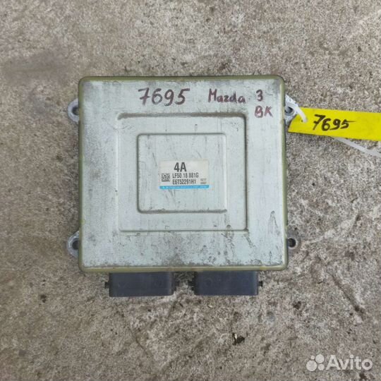 Блок управления двигателем Mazda 3 BK