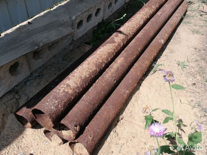 Столбы для забора металлические бу