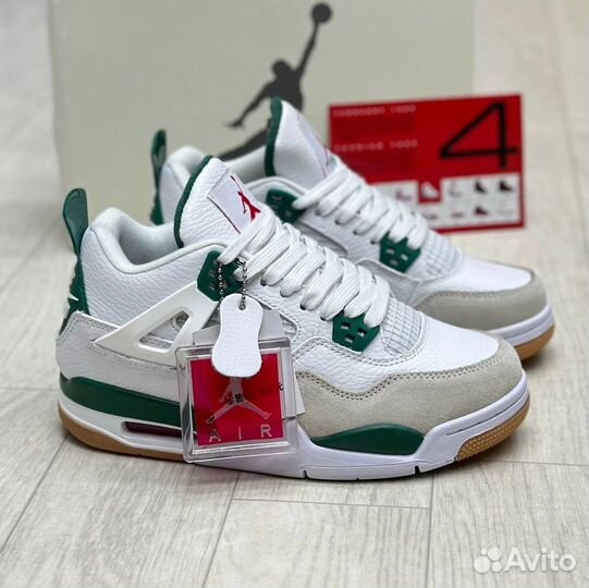 Кроссовки Nike air Jordan 4 Оригинальное качество