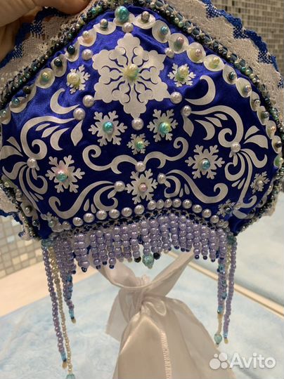 Кокошник для снегурочки