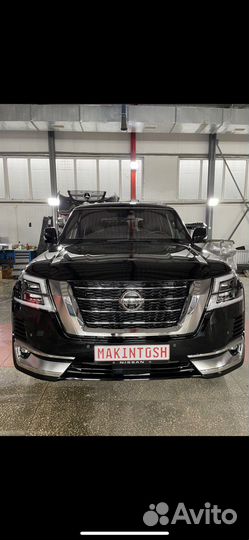 Обвес рестайлинг на нисан патрол y 62