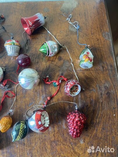 Ёлочные игрушки одним лотом