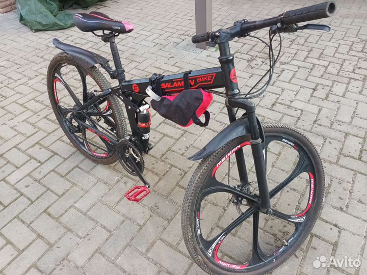 Велосипед складной с литыми дисками