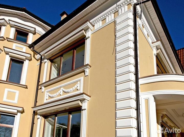 Декоративная отделка фасада