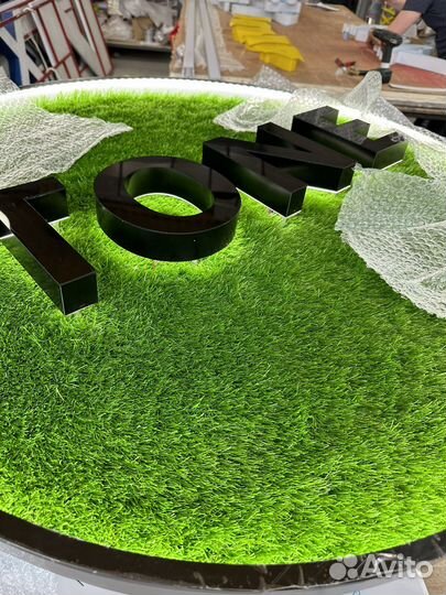 Вывески объемные буквы