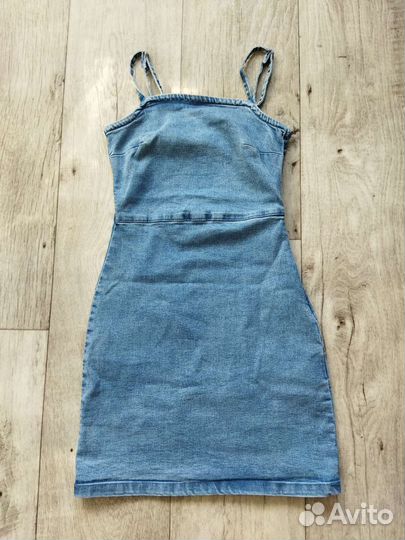 Джинсовый сарафан для девочки