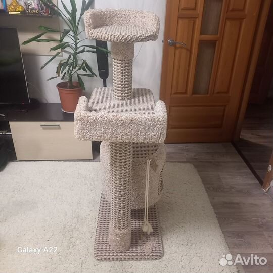 Когтеточка домик для кошки новая