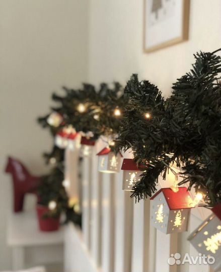 Гирлянда домики