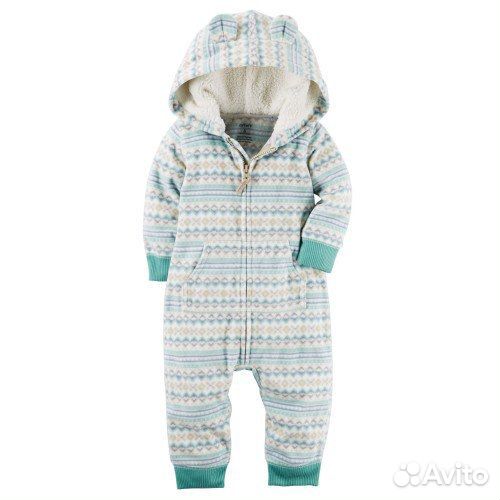 Флисовый комбинезон Carter's Gerber от 0 до 24 мес