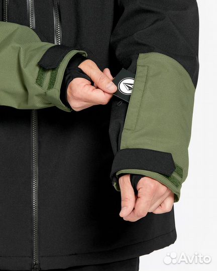 L) Сноубордическая куртка M volcom V.CO WFO jack