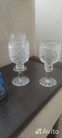 Хрустальные бокалы СССР