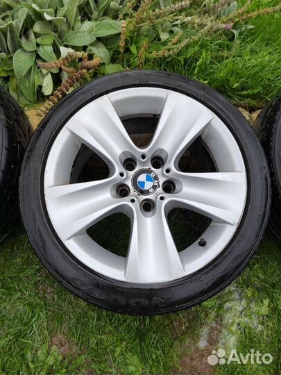 Комплект дисков r17 5x120 bmw оригинал и резины