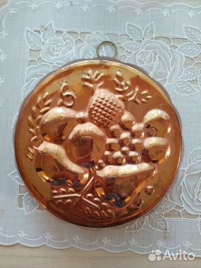 Медные формы для выпечки. Швеция