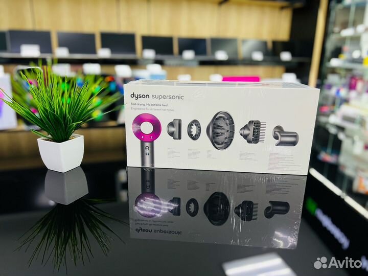 Новый Фен Dayson Supersonic Фуксия
