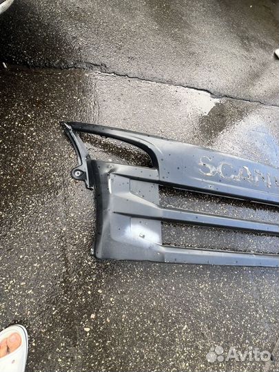 Каркас капота и облицовка на scania P (5-я серия)