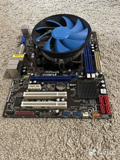 Материнская плата и процессор intel Xeon X3470