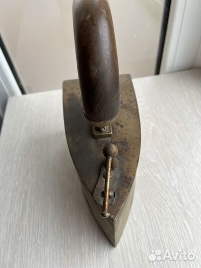 Старинный угольный утюг “sibreco”