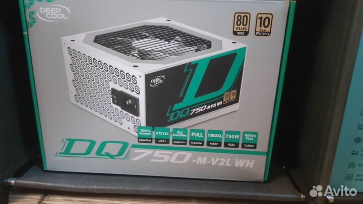 Блок питания deepcool dq750 m v2l wh