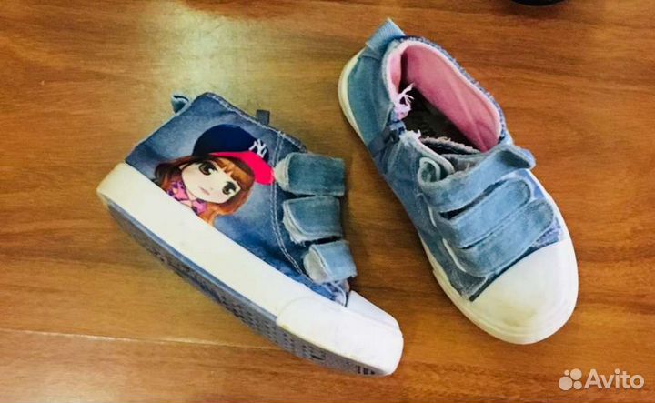 Кеды для девочки 26 размер