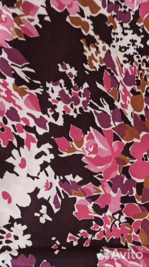 Отрез ткани сатин СССР