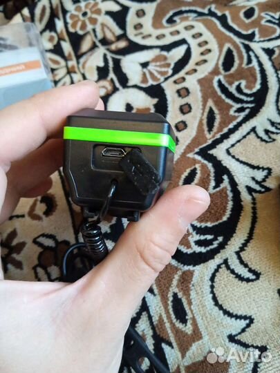 Фонарь для велосипеда на солнечной батареи новый