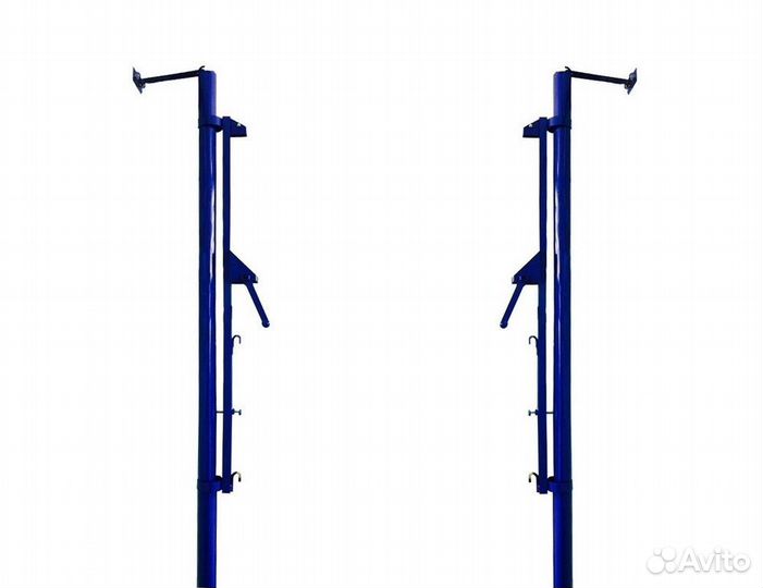 Стойки волейбольные пристенные с натяжением, новые