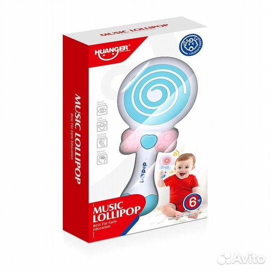 Игрушка Huanger Погремушка «Карамелька»
