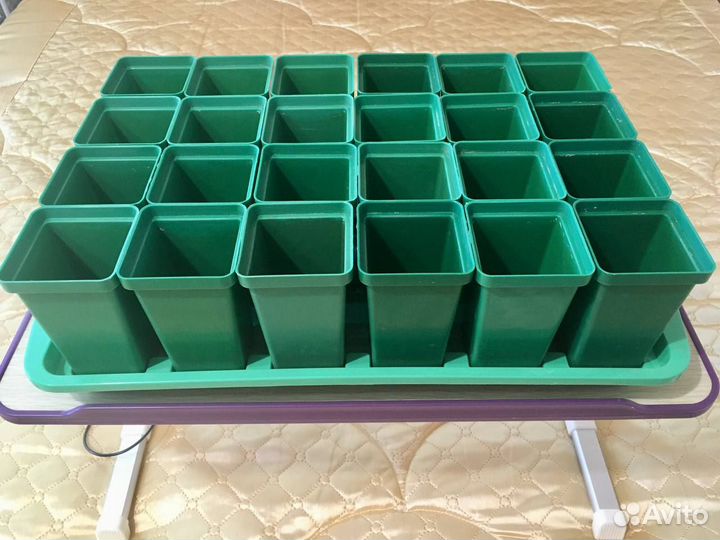 Набор для рассады (24 стаканчика по 300 мл)